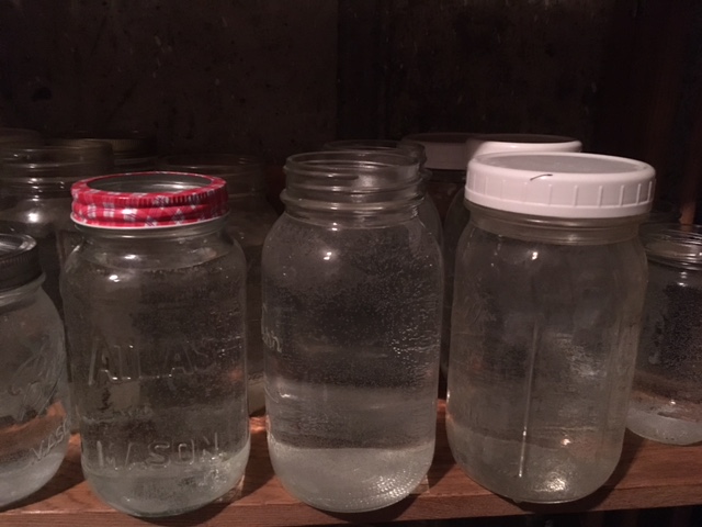 Prepping:  Water